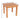 teak footstool outdoor